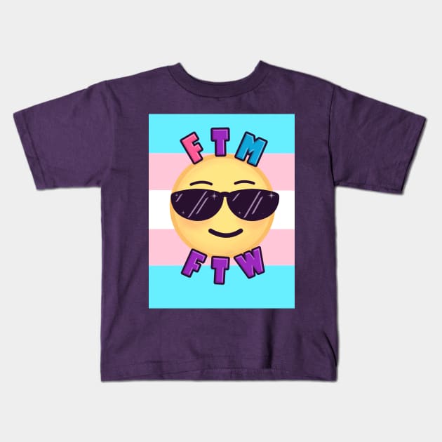 FTM For the Win Kids T-Shirt by Todd's Hollow